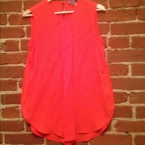 Vince Camuto Red Tunic Tank
